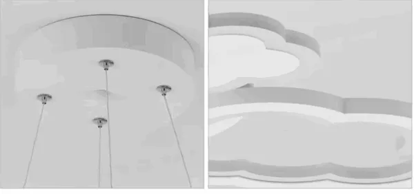 Cloud Children Room LED Chandeliers